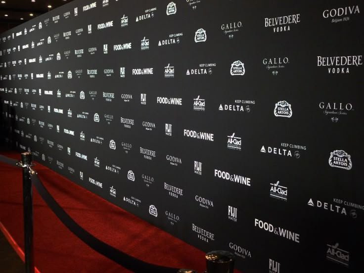 Step and Repeat Photo Backdrop Banners